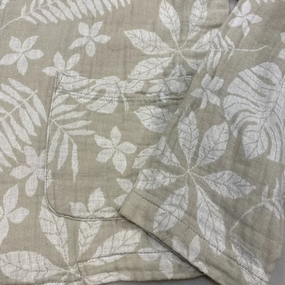 Tahari Jacket size Small Linen Cotten Blend Tan White NWT - Picture 4 of 9